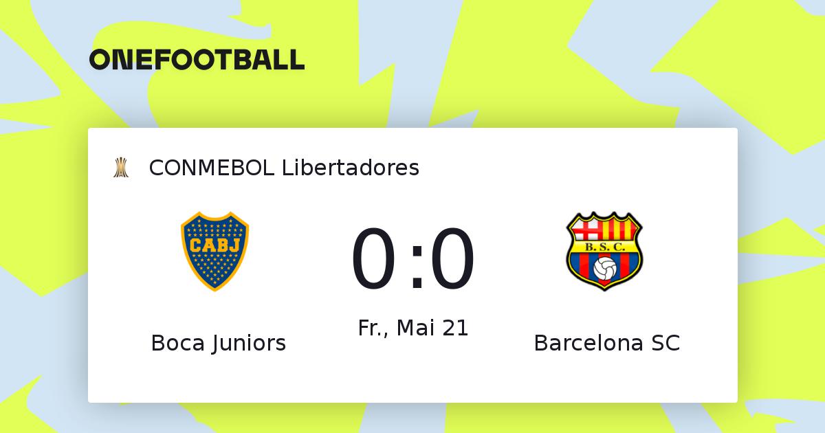 Boca Juniors Vs Barcelona Sc Conmebol Libertadores 21 05 21 Utc Onefootball