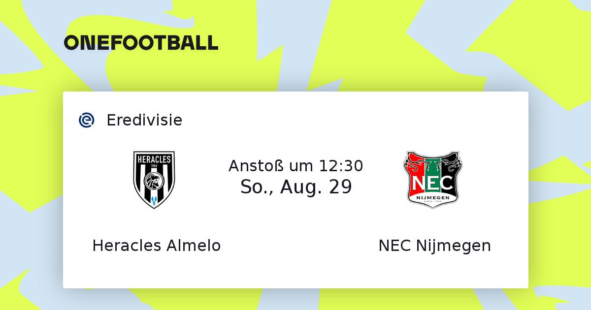 Heracles Almelo Vs Nec Nijmegen Eredivisie 8 29 2021 Onefootball