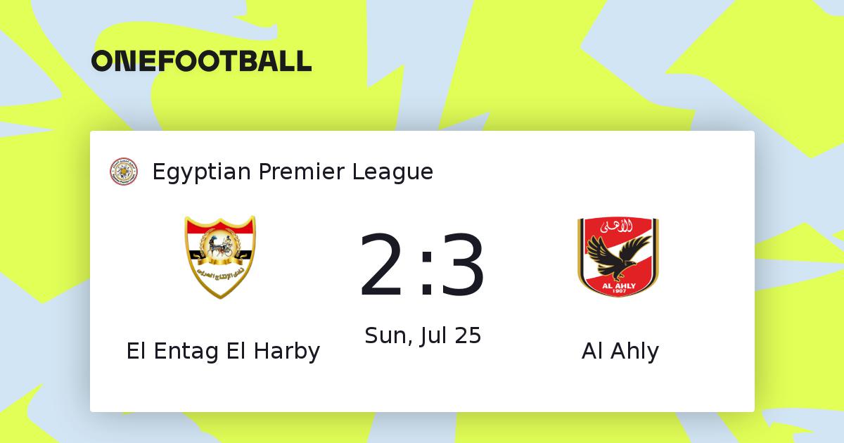 El Entag El Harby Vs Al Ahly Egyptian Premier League 8 28 21 Utc Onefootball