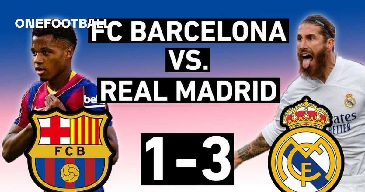 Barcelona Vs Real Madrid 1 3 Youth Impresses But Koeman Outclassed El Clasico Match Review Onefootball