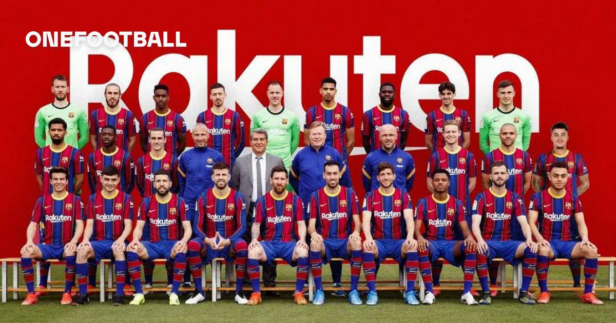 Image Barcelona S Official Team Photo For 2020 21 Onefootball