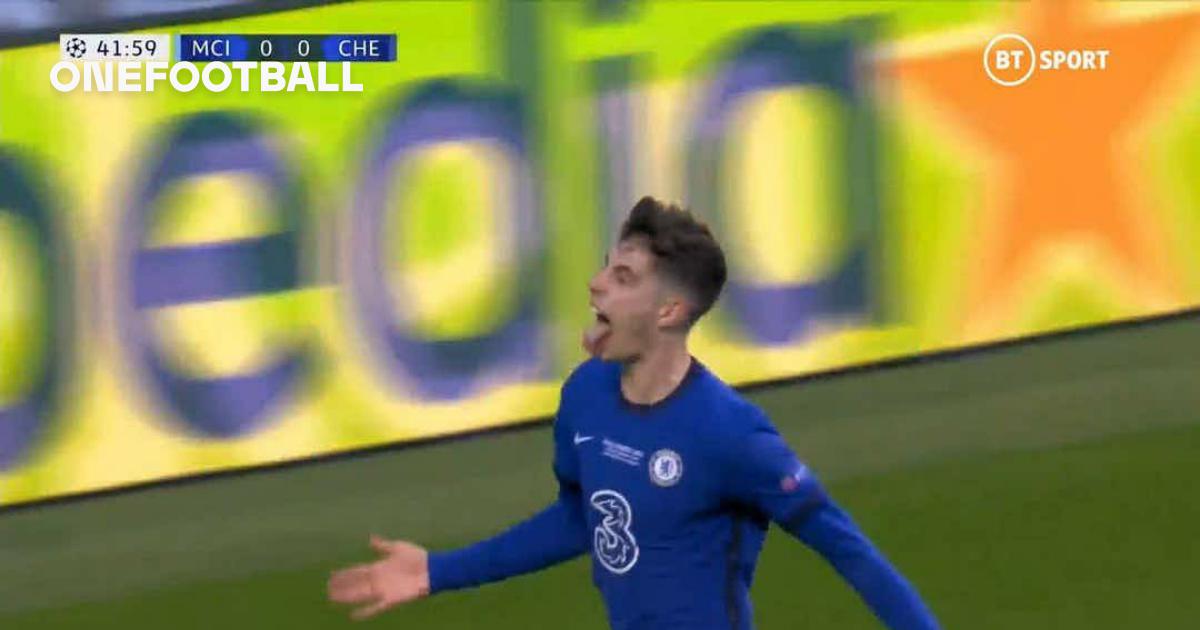 Video Kai Havertz Scores For Chelsea In The Champions League Final Onefootball