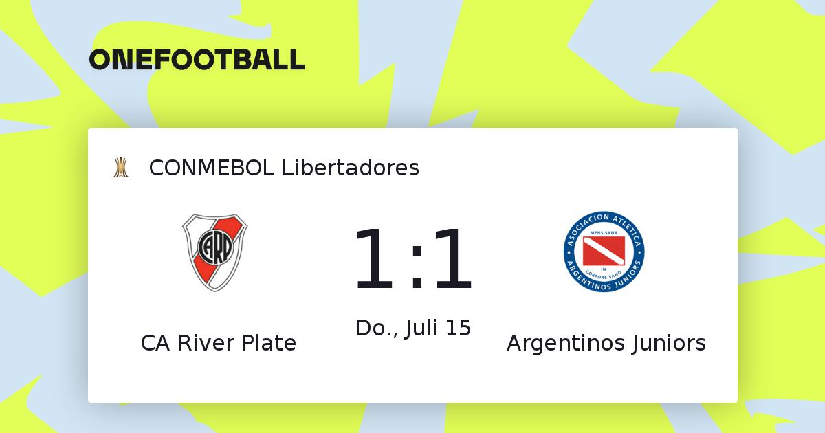 Ca River Plate Vs Argentinos Juniors Conmebol Libertadores Ergebnisse