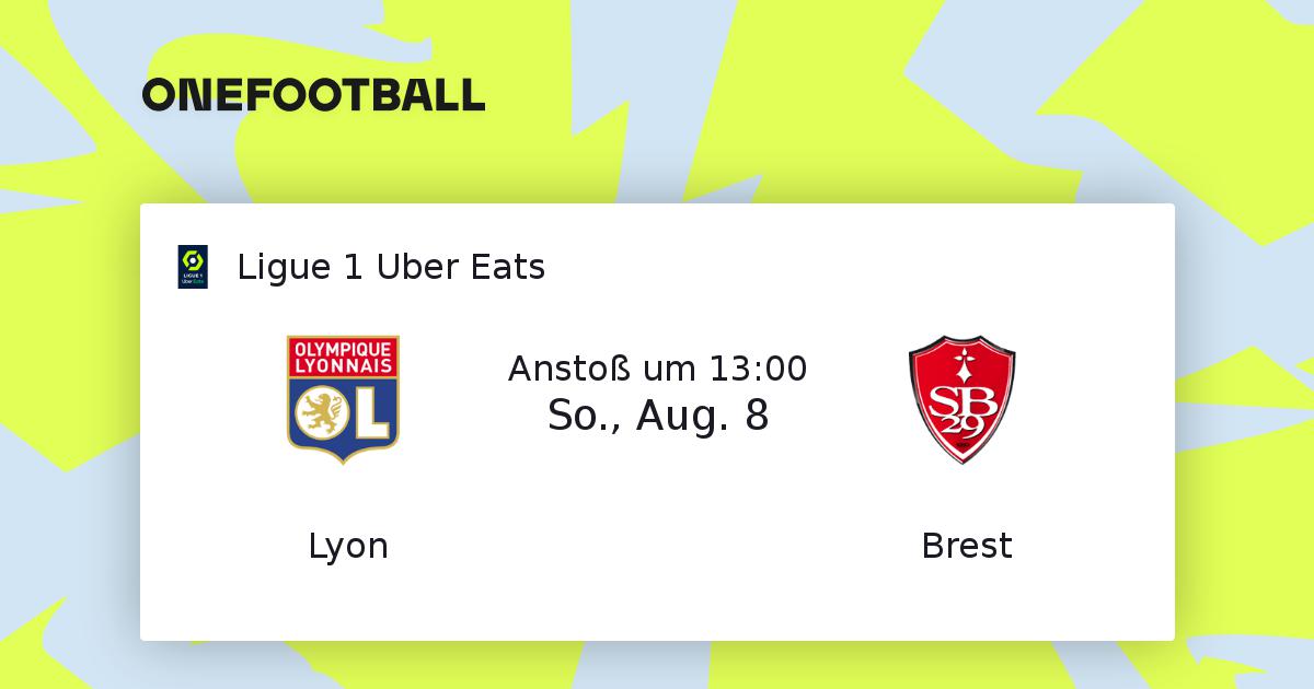 Lyon Brest Ligue 1 Uber Eats 07 08 21 Onefootball