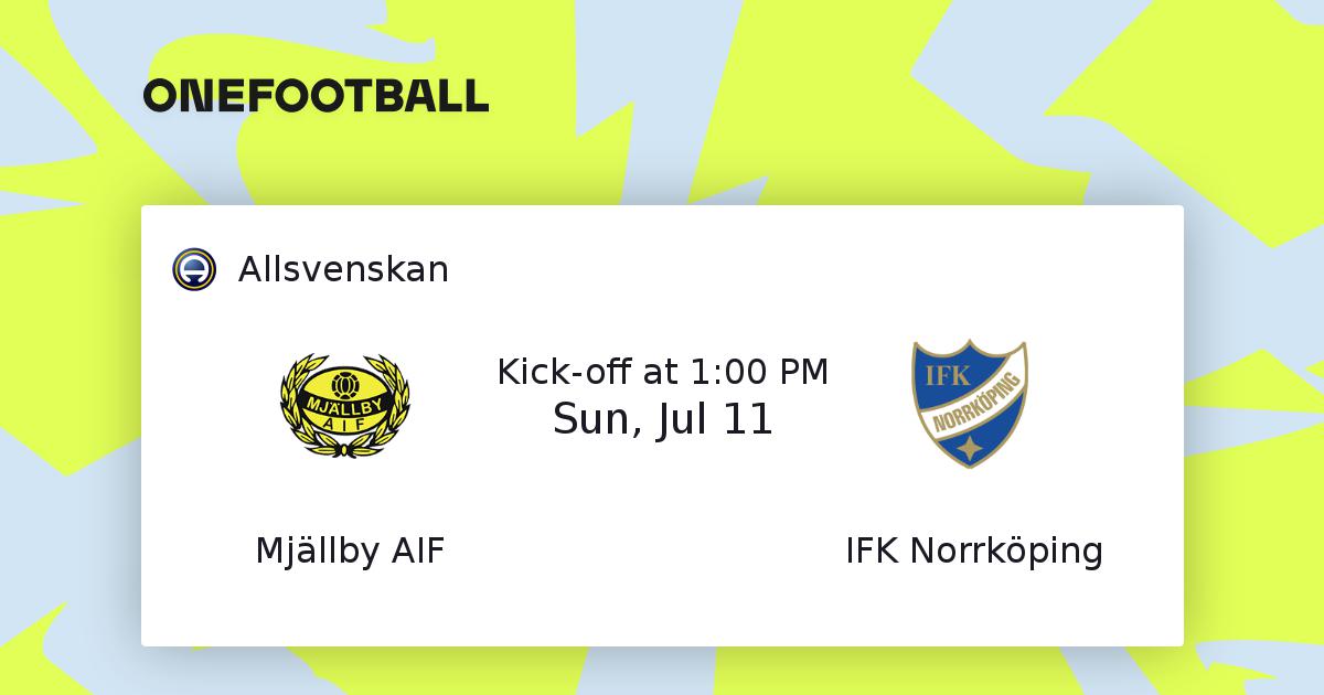 Mjallby Aif Vs Ifk Norrkoping Allsvenskan 11 07 2021 Onefootball