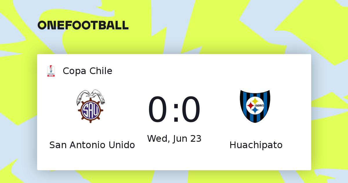 San Antonio Unido Huachipato 0 0 Copa Chile 23 06 2021 Onefootball