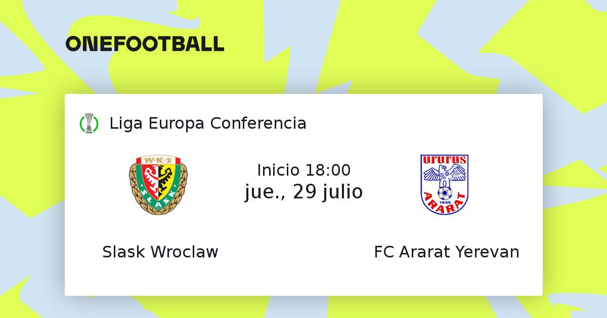 Slask Wroclaw Fc Ararat Yerevan Liga Europa Conferencia 29 07 21 Onefootball