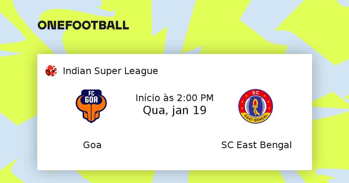 FC Goa vs SC East Bengal Super Liga da India + “ao