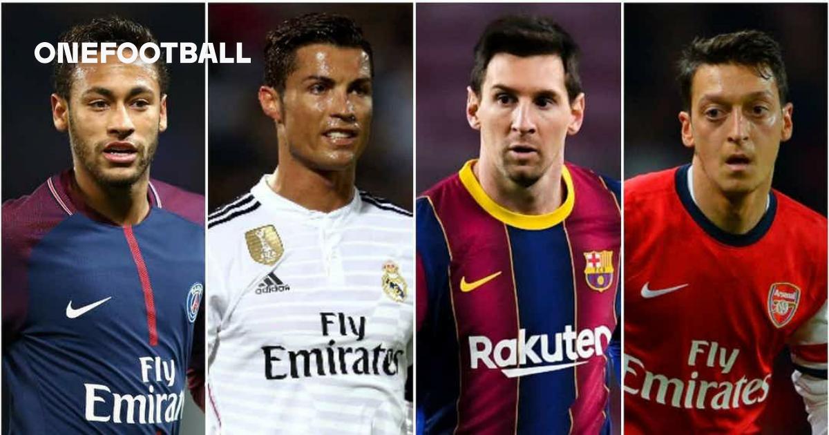 Messi, Ronaldo, Neymar: Who has the most assists in each year of the ...