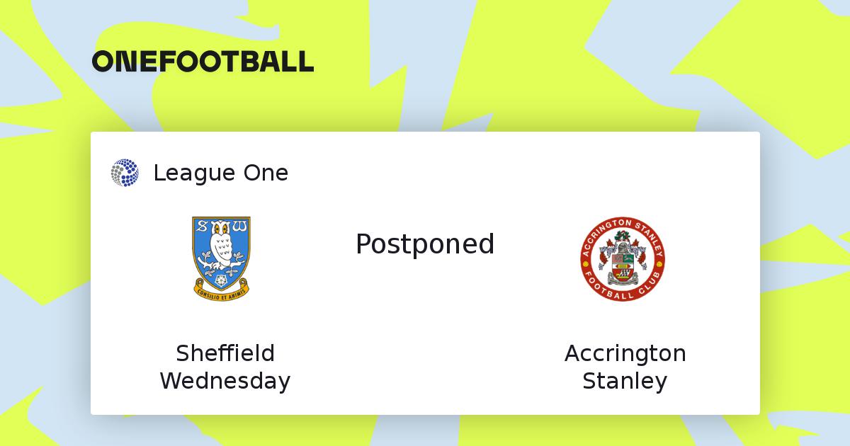 Sheffield Wednesday FC vs Accrington Stanley FC  League 1